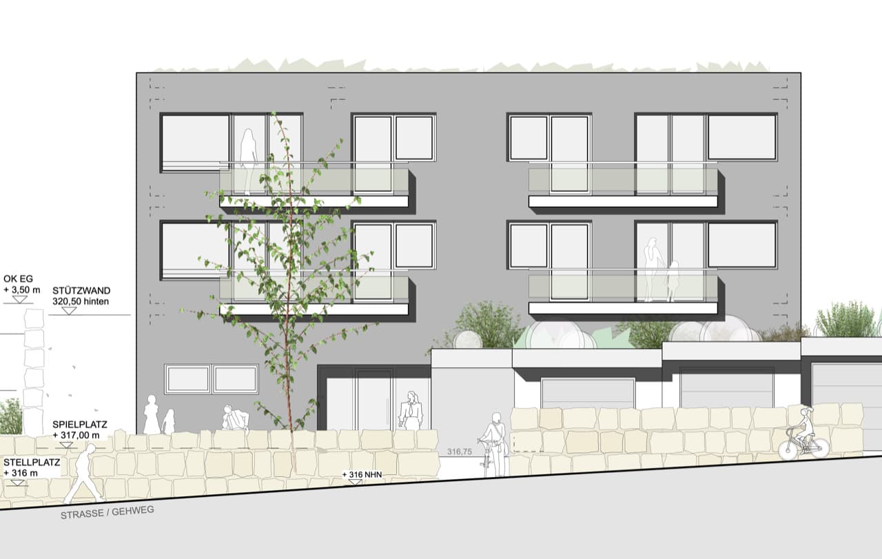Neubau eines Wohnhauses in Pforzheim, Bild 1