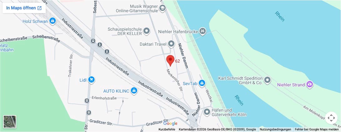 Standort Merkenicher Str. 62, 50735 Köln
